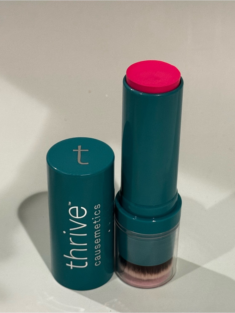 thrive causemetics Vibrant Hot Pink Multi-Use Blush Stick